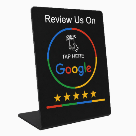 Nfc Review Standing Card